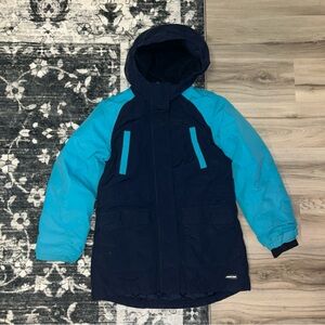 Lands' End Navy and Black Jacket